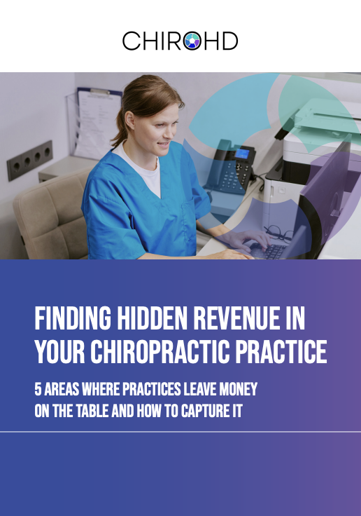 Finding Hidden Revenue in Your Chiropractic Practice guide cover